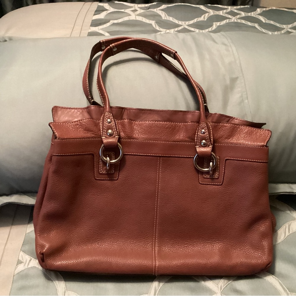 Coach Brown Leather Shoulder Bag